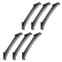 LQSYBHD 45-Degree Angle Corner Braces Inside Joint Pergola Accessories Heavy Duty Connector Brace Bracket for Wood Post and Beam Desk Edge Box Pergola Gazebo DIY Kit(Size:6pcs)