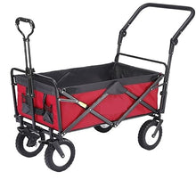 Camping Handcart, Outdoor Camping Folding Garden Wagon Cart for Beach Festival