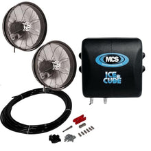 MCS Products Ice Cube Pump with 2X 5 Nozzle Misting Fans Kit