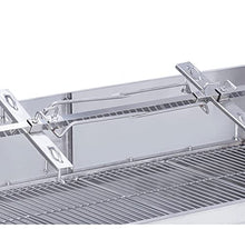 INTSUPERMAI Spit Roaster Rotisserie Grill Rotisserie kit Stainless Steel Spit 46" BBQ Electric Grill 66LB Motor Load