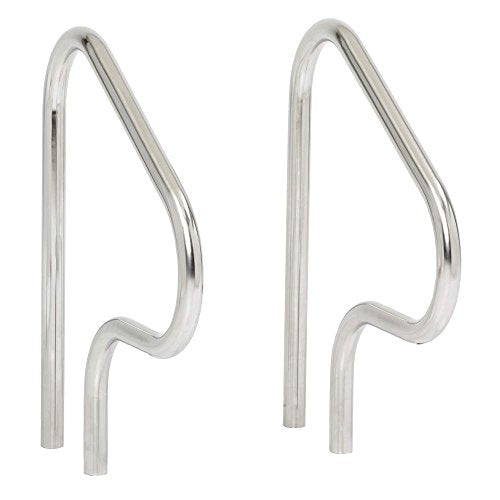 S.R. Smith F4H-102 Figure 4 Swimming Pool Handrail, Stainless Steel, Pair of Rails, 26-Inch