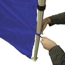Vispronet 10x15 Aluminum Canopy Tent Kit with Walls - Blue