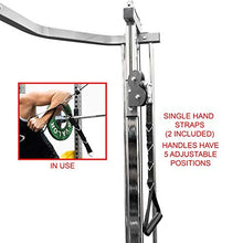 Valor Fitness Cable Crossover & Lat Pull Power Rack Bundle - BD-11BCCL Power Rack w/ Cable Crossover & Lat Pull