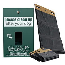 Standard Dog Waste Station/MittN Bag™ System_Square Can(Matte Green)