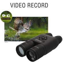 theOpticGuru ATN BinoX 4K 4-16X Smart Binoculars with Laser Range Finder Black
