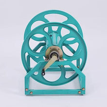 Garden Hose Holder Compact Trolley for Hose Reel, Heavy Duty Metal Hose Reel, Hose Holder for Water Hose Suitable for Gardens, Lawns and Outdoors