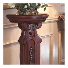 WOAITIANTIAN Vase Stand Living Room Floor Vintage Distressed Style Plant Stand, American Country Style Display Base