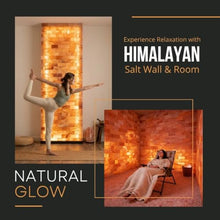 Himalayan Pink Salt Tiles 8x4x1 Pack of 50, Natural Himalayan Salt Bricks for Sauna Walls, Spa, Salt Wall Panels, DIY Home Decor