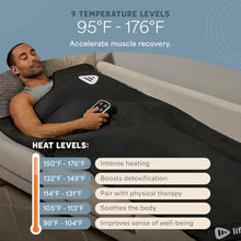 Lifepro RejuvaWrap Infrared Sauna Blanket with Low EMF and 9 Temp Levels