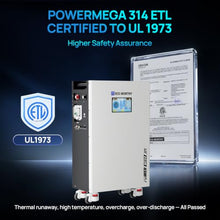 ECO-WORTHY Powermega 48V 314Ah UL1973 LiFePO4 Energy Storage System with Liber 10KP 10kW Hybrid Inverter, Active Balancing BMS, Battery Built-in Bluetooth&WiFi, Communication for Home Backup, Off-Grid