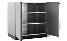 NewAge Products Classic Series 32-Inch Stainless Steel 2-Door Outdoor Kitchen Cabinet - 23" D x 32" W x 36.5" H