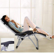 Lightweight Sun Lounger Set of 2 Foldable Reclining Zero Gravity Lounger Chair Patio Lounger Chair Utdoor Beach Lawn Camping Portable Chair Support 200kg (Color : Brown) (with Brown Cotton)