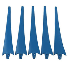 YLHHWVY Windmill Generator Windmill Generator Aluminum Alloy Low Wind Speed Starting Blue Nylon Fiber 5 Blades 300W Solar & Wind Power Parts & (DC24V)(DC12V)