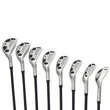 Powerbilt Men's Golf EX-550 Hybrid Iron Set Black