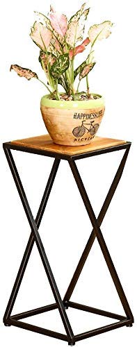 RWGOVLU Plant Stand Plant Stands Flower Supports Flower Stand With Metal Frame for Flower Boxes Shelving Holders Plants Indoor And Outdoor Shelves Bedroom Balcony Decor