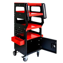 Rust Proof Coating Tool car, Multi-Functional Portable Diagnostic car to Protect The Batteries and laptops of The Repair Shop