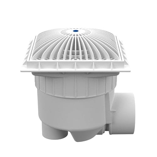 Upgrade for AquaStar Pool Products 9MF101SSB 9-Inch Square MoFlow Suction Outlet Cover - White