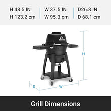 Broil King 420150 Keg Kamado Charcoal Grill in Black