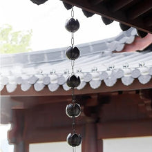OGMOYT Petal Rainwater Collector Chain/Rainwater Diverter/Rain Gutter Chain, Home Roof Downpipe