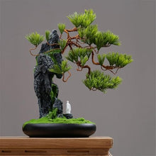 YXIANG56Q Fake Plants Living Room Decorative Plants Simulation Green Bonsai High-grade Interior Decoration Simulation Tree Desktop Feng Shui Ornaments Bonsai Tree, yuqing2022