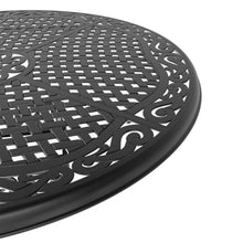 callmego Elegant Cast Aluminum Outdoor Patio Furniture Set with Comfortable Seat Cushions for Backyard, Deck, or Garden Use (Aluminium +5 Piece + Cushions-3)
