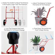 Ergonomic Heavy Duty Plant Dolly Cart