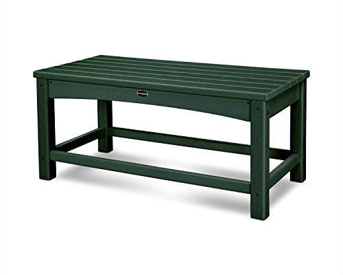 Polywood CLT1836GR Club Coffee Table Green