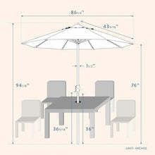 California Umbrella 12-Year Protection 7.5-Ft Outdoor Patio Umbrella, Sunbrella Fade-Resistant Fabric, Auto-Tilt, Heavy Duty Aluminum Frame, 8 Reinforced Ribs for Pool or Deck, Bronze Pole, Jockey Red