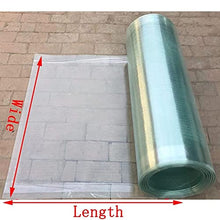 UTOYA Polycarbonate Roof Panels，0.8mm Cold-Proof Rainproof House Plastic Replacement Cover for Outdoor Awnings Canopy Sunroom,Customizable (Color : Clear, Size : 32x787in)