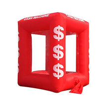 BMGIANT 87 Inch Inflatable Cash Cube Money Grab Machine with 2 Blowers