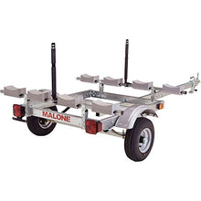 Malone EcoLight 4-Boat Stacker Kayak Trailer Package