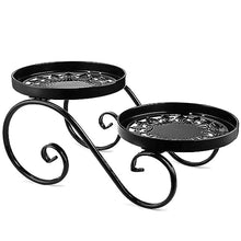 RWGOVLU Plant Stand Indoor Metal Plant Stands Indoor Balcony Flower Stand Garden Plant Holders Display Iron Flower Rack