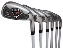 Extreme X7 Big & Tall Men's Iron Set +1" Over 5-PW Regular Flex Graphite Shafts Black
