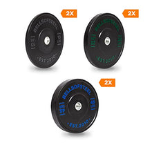 Bells of Steel Dead Bounce Conflict Bumper Plates - 160 lb Olympic Weight Set