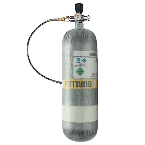 IORMAN Carbon Fiber Composite Cylinder 4500psi PCP Paintball Air Charging System 6.8L DOT Certified