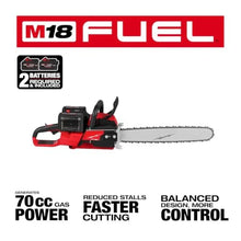 2827-22 for Milwaukee M18 18V 20" Cordless Brushless Chainsaw Kit