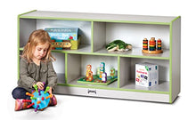 Jonti-Craft Toddler Mobile Storage Unit Key Lime Green
