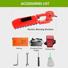 Reciprocating Saw 270mm Tea Picking Machine, Electric Mower Hedge Trimmer with Rechargeable Power Supply, Professional Cutting Tools for Gardener Or Farmer, Labor Saving 1.8/1.7A