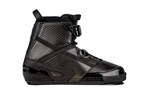 Radar Waterski Carbitex Vapor Boot - Rear Aluminum Plate - Right - 13-14 Black