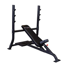Body-Solid Pro Clubline SOIB250 Olympic Incline Bench Black
