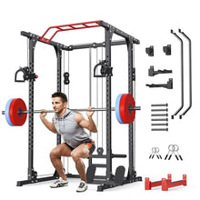 AKYEN Power Cage with Adjustable Cable Crossover System Black-01