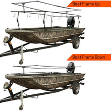 Drake Waterfowl DHG4000-006 Ghillie Boat Blind Mossy Oak Bottomland OSFM