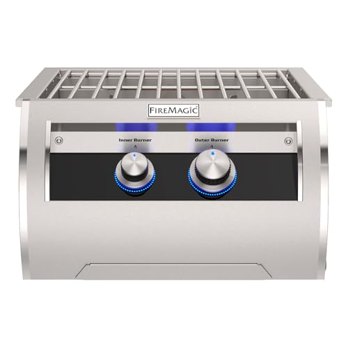 Fire Magic Echelon Diamond Power Burner with Stainless Steel Grid, Natural Gas (19-6B1N-0)