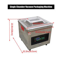 LGXEnzhuo Single Chamber Vacuum Packaging Machine DZ450 110V 900W 17.7 Inch Sealer