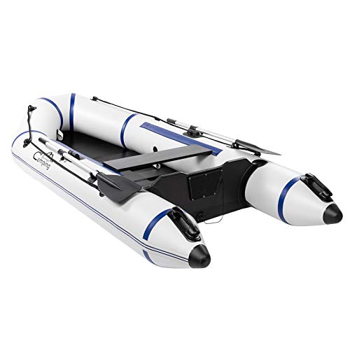 Generic Camping Survivals PVC Water Adult Assault Boat Off-White