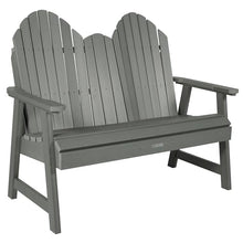 highwood Hamilton 4ft Dining Height Adirondack Bench, Coastal Teak