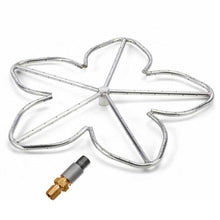 HPC Fire Penta Fire Pit Burner (PENTA30-LP), 30-Inch, Stainless Steel, Propane Gas