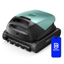Beatbot Sora 10 Cordless Pool Vacuum Robot for Inground & Above Ground Pools, 6800 GPH Suction, Floor/Wall/Waterline/Shallow Area Cleaning, Waterline Parking, Cyan Green