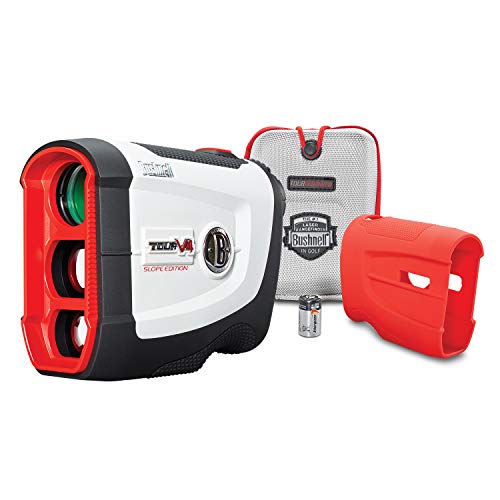 Bushnell Tour V4 Shift Golf Laser Rangefinder White-Red