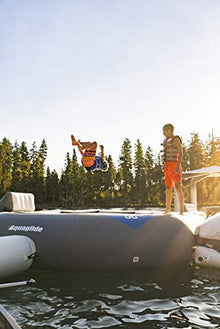 AQUAGLIDE Inflatable Trampoline with C-Deck 14' Multicolor